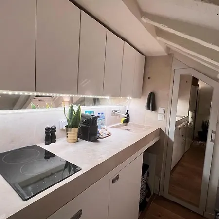 Typical Parisian Studio Under The Roofs Of Appartamento *